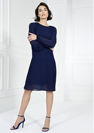 HABELLA NAVY DRESS